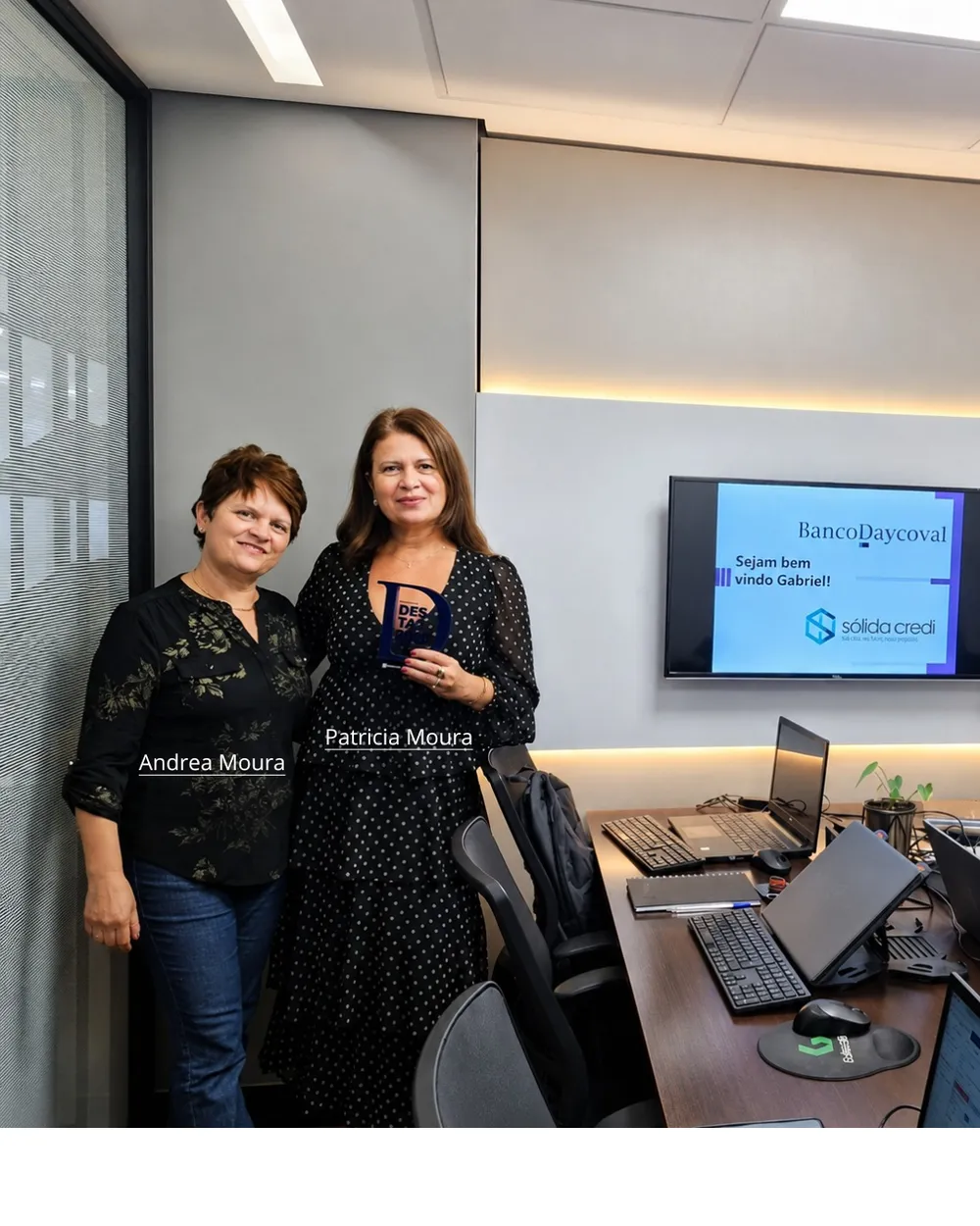 Patricia Moura e Andrea Moura, fundadoras da Sólida Credi